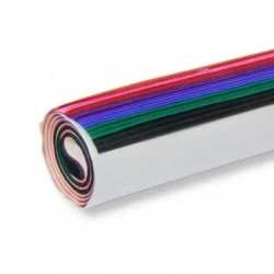 Bibuła kolorowa gładka 50x70cm 30 arkuszy MIX - Polsirhurt