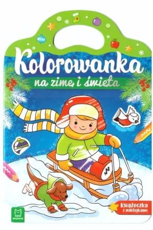 Kolorowanka na zimę i święta - praca zbiorowa