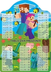 Karta edukacyjna tabliczka mnożenia A5 - Henry