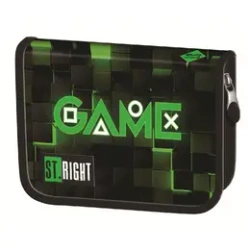 Piórnik dwuklapkowy bez wyposażenia Green Game - ST-MAJEWSKI