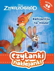 Czytanki naklejanki. Policjantka na medal. Disney - Ilona Siwak