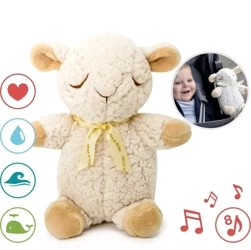Szumiąca owieczka z pozytywką - Cloud b® Sleep Sheep™ On The Go