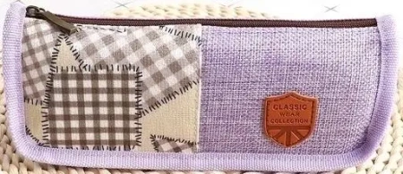 Piórnik tuba mała Fioletowy - Fresh