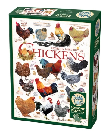 Puzzle 1000 Cytaty z kurczaka 112255 - Cobble Hill