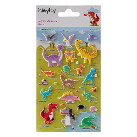 Naklejki wypukłe Dinozaury - Narcissus