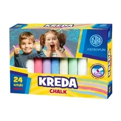 Kreda tablicowa Fun 24szt ASTRA - ASTRA papiernicze