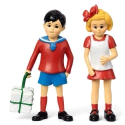 Figurki Tommy i Annika Pippi - Praca zbiorowa