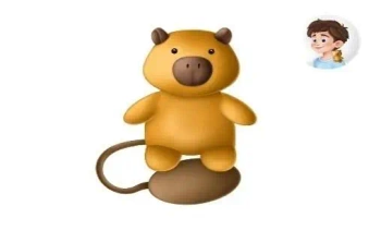 Maskotka na magnes Capybara - MFP