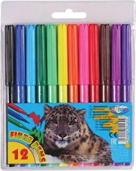 Flamastry 12 kolorów Zoo - Panta Plast