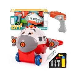 Samolot do skręcania z narzędziami i wkrętarką - Lena