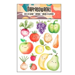 Naprasowanki Termo Naklejki na Ubrania Owoce... - Cass film