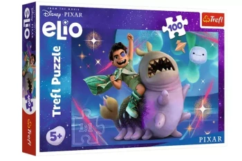 Puzzle 100 Elio i kosmiczna przygoda TREFL