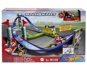 Hot Wheels Mario Kart Circuit Slam Track - Mattel