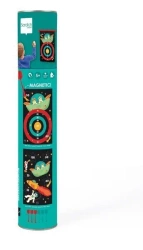 Gra Rzutki magnetyczne Astronauci Scratch rozmiar L