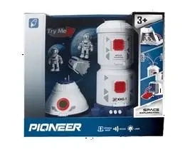 Stacja kosm.zest.św/dźw+2xkosmonauta 009638 57418