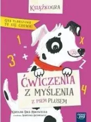 Książkogra. Ćwiczenia z myślenia z psem Plusem - Karolina Haka-Makowiecka