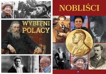 Wybitni Polacy+ Nobliści Albumy PAKIET Fenix