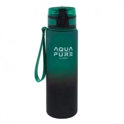 Bidon Aqua Pure green/black 600ml ASTRA - ASTRA papiernicze