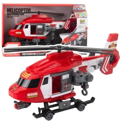 Helikopter ratunkowy akcesoria światło dżwięk 1:16 - Leantoys