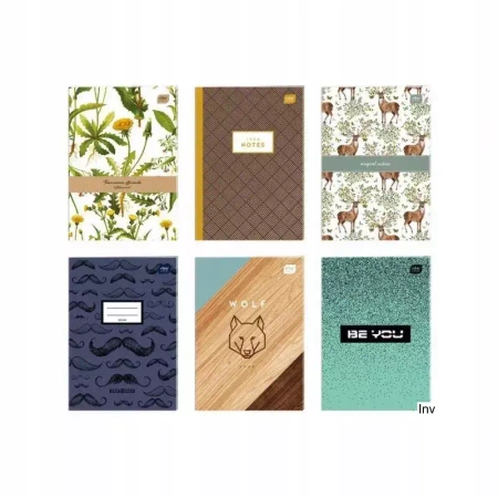 Zeszyt w linię A4 Interdruk 8 kartek