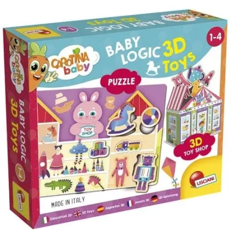 Carotina Baby - Logic 3D Zabawki - Lisciani
