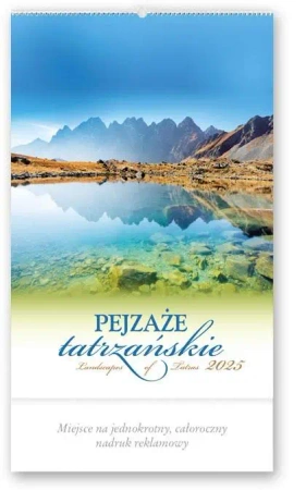 Kalendarz 2025 Reklamowy Pejzaże tatrzańskie - x