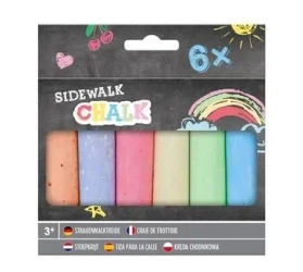 Kreda chodnikowa 6 kolorów - Grafix