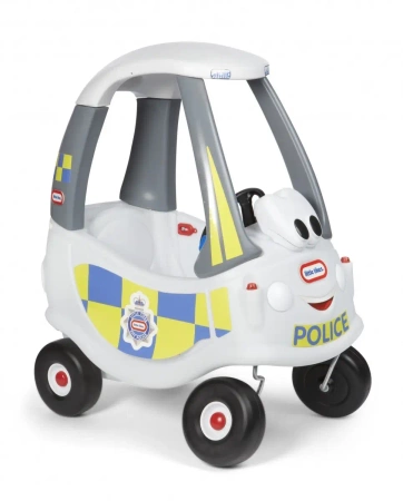 Jeździk Cozy Coupe Policja biała - Little Tikes