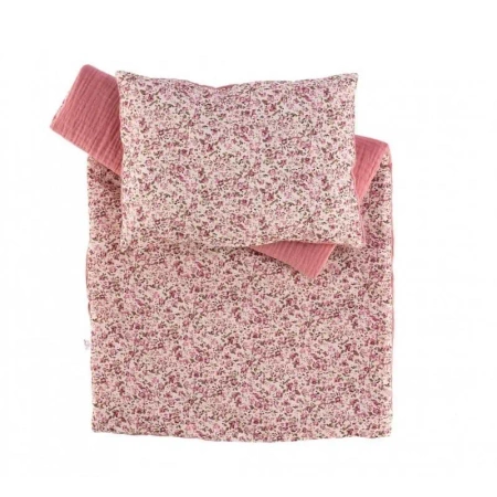 Pościel Martina do łóżeczka dla laki róż - Asi