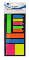 Zakładka indeksująca fluo 10x20K - STARPAK