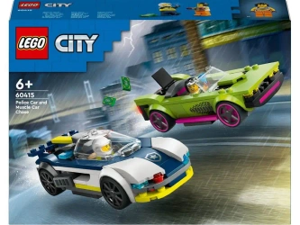 Lego City Pościg radiowozu za muscle carem 60415