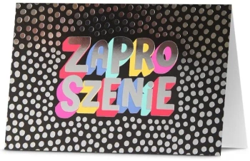 Zaproszenie Uniwersalne (5szt) - Pan Dragon