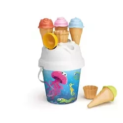 Zestaw do piasku rybki z lodami i foremkami MIX - Tupiko