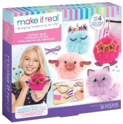 Zestaw do tworzenia breloczków. Puszysty przyjaciel