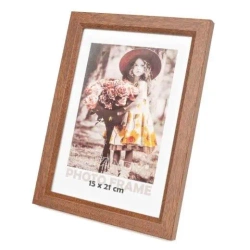 Ramka Bevel 15x21 3 ciemnobrązowy - Fandy