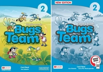Bugs team klasa 2 Książka ucznia + ćwiczenia Macmillan - Carol Read, Ana Soberon