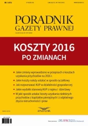 eBook Koszty 2016 po zmianach - Tomasz Krywan