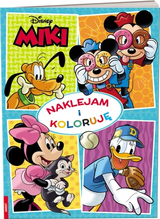 Miki Naklejam i koloruję NAK-9111 - Opracowanie zbiorowe