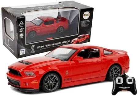 Ford Shelby GT500 zdalnie starowany czerwony - Leantoys