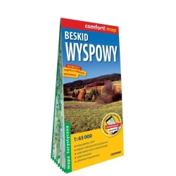 Beskid Wyspowy; mapa turystyczna 1:65 000 - praca zbiorowa