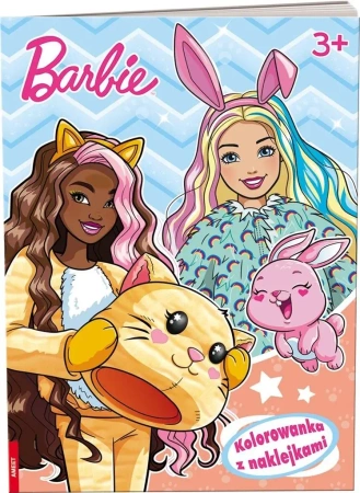 Barbie Kolorowanka z naklejkami - praca zbiorowa