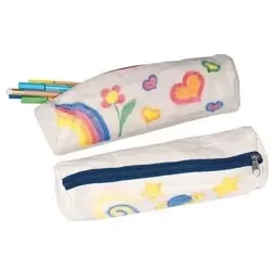 Bawełniany piórnik do pomalowania - Goki