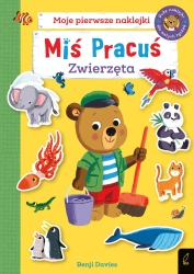 Miś Pracuś. Zwierzęta. Książka z naklejkami - opracowanie zbiorowe