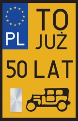 Karnet Urodziny 50 Zabytek - YEKU