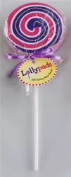 Lollypads lizak - karteczki samoprzylepne fiolet - Thinking Gifts