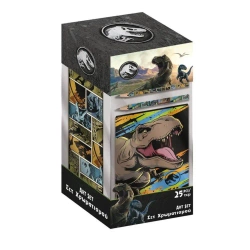 Kolorowanka z piórnikiem Jurassic - Diakakis