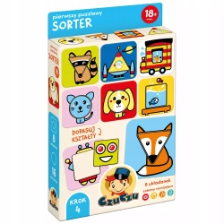 CzuCzu. Pierwszy puzzlowy sorter, 30 elementów - CzuCzu