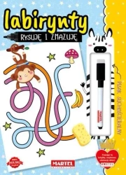 Rysuję i zmazuję. Labirynty - praca zbiorowa