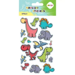 Naklejki Dino Baby 10x20cm HAPPY COLOR - GDD