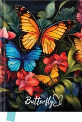 Pamiętnik Butterfly 14x18cm 80 kartek - YR Creativ Company